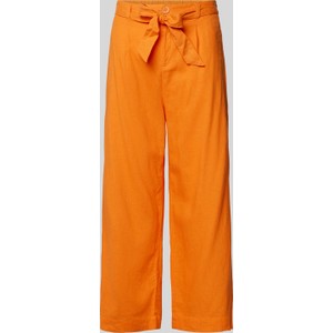 Pomarańczowe spodnie S.Oliver w stylu retro