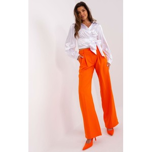 Pomarańczowe spodnie Lakerta