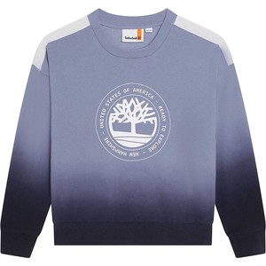 Granatowa bluza dziecięca Timberland z bawełny dla chłopców