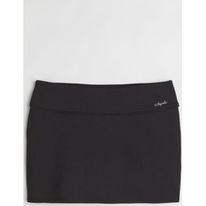 Czarna spódnica H & M z dżerseju mini w stylu casual