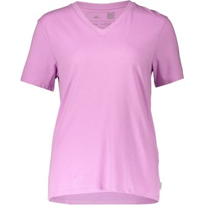 Różowy t-shirt O´neill z krótkim rękawem w stylu casual