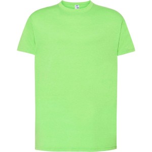 Zielony t-shirt JK Collection w stylu casual z krótkim rękawem z bawełny