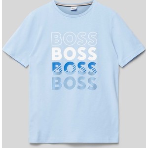 Koszulka dziecięca Hugo Boss z bawełny dla chłopców