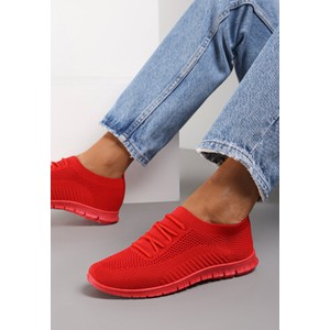 Czerwone buty sportowe Renee