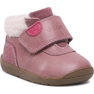 Różowe buty dziecięce zimowe Geox