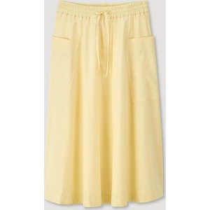 Żółta spódnica hessnatur midi