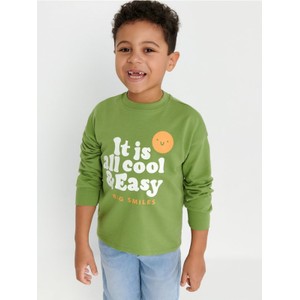 Zielona bluza dziecięca Sinsay z bawełny