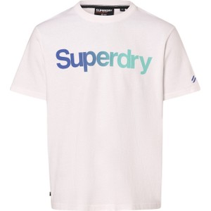 T-shirt Superdry z nadrukiem z dżerseju