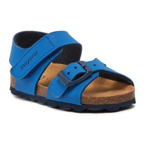 Niebieskie buty dziecięce letnie Mayoral na rzepy