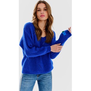 Niebieski sweter Naoko-store.pl z moheru