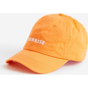 Pomarańczowa czapka H & M