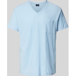 Niebieski t-shirt Joop! z bawełny