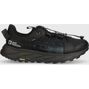Czarne buty trekkingowe Jack Wolfskin