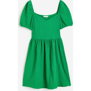 Zielona sukienka H & M w stylu casual
