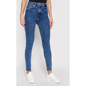 Niebieskie jeansy Calvin Klein z jeansu