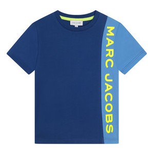 Granatowa koszulka dziecięca The Marc Jacobs dla chłopców