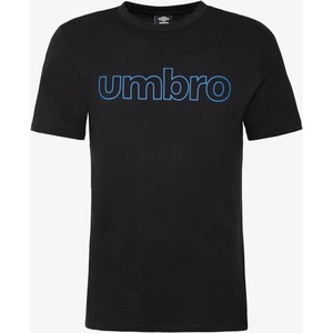Czarny t-shirt Umbro w młodzieżowym stylu