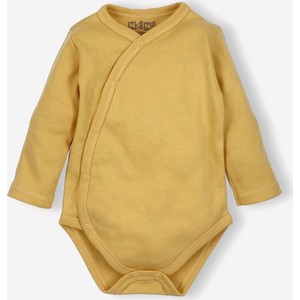 Żółte body niemowlęce NINI dla chłopców