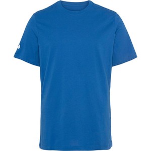 Niebieski t-shirt Nike z krótkim rękawem w stylu casual