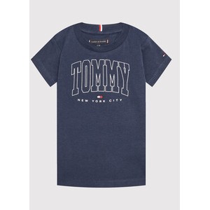 Granatowa koszulka dziecięca Tommy Hilfiger