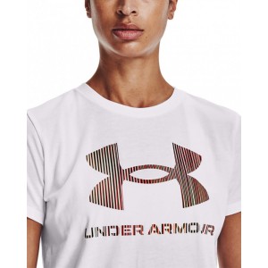 T-shirt Under Armour z krótkim rękawem z okrągłym dekoltem z bawełny