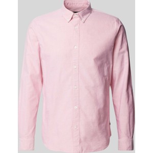 Różowa koszula Matinique w stylu casual z bawełny