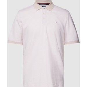 Różowy t-shirt Jack & Jones z krótkim rękawem w stylu casual
