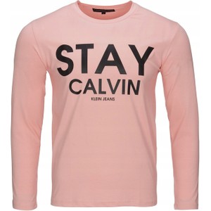 Koszulka z długim rękawem Calvin Klein w młodzieżowym stylu