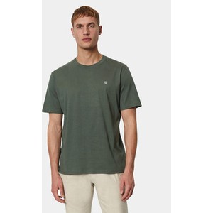 Zielony t-shirt Marc O'Polo w stylu casual