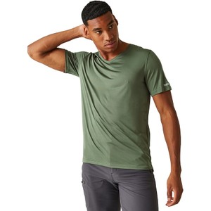 Zielony t-shirt Regatta w sportowym stylu