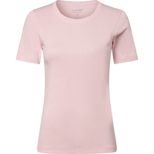 Różowy t-shirt brookshire z dżerseju