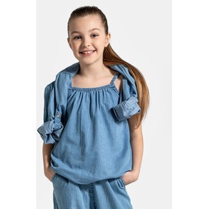 Niebieska bluzka dziecięca MODIVO dla dziewczynek