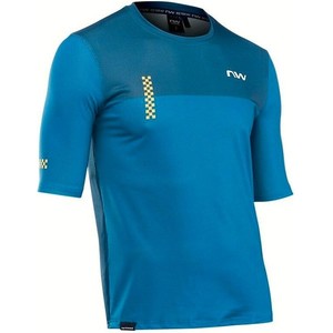 Niebieski t-shirt Northwave w sportowym stylu