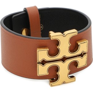 Bransoletka Tory Burch - Eleanor Leather Bracelet 143767 Antique Brass/Classic Cuoio 960