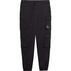 Czarne spodnie 4F w sportowym stylu z dresówki