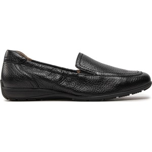 Czarne buty Caprice z płaską podeszwą
