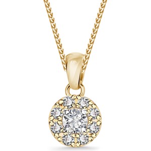 Metropolitan - Biżuteria Yes Zawieszka z różowego złota z diamentami - Metropolitan