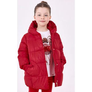 Czerwona kurtka dziecięca Mayoral dla dziewczynek