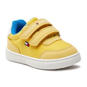 Żółte buty sportowe dziecięce Tommy Hilfiger