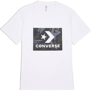 T-shirt Converse w młodzieżowym stylu z krótkim rękawem