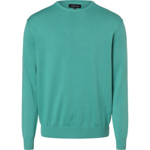 Zielony sweter Andrew James z bawełny
