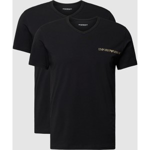 Emporio Armani T-shirt z nadrukiem z logo w zestawie 2 szt.