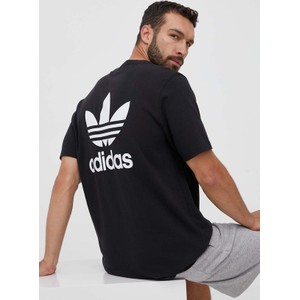 T-shirt Adidas Originals z bawełny z nadrukiem