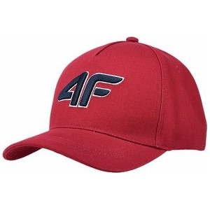Czerwona czapka 4F