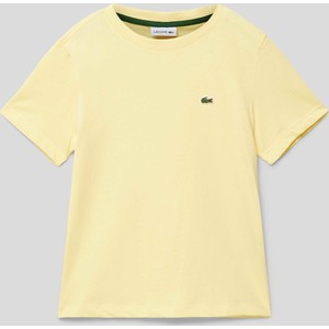 Żółta koszulka dziecięca Lacoste