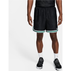 Czarne spodenki Nike w sportowym stylu z żakardu