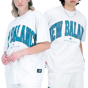 T-shirt New Balance z dzianiny