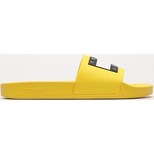 Żółte buty letnie męskie Tommy Jeans w sportowym stylu