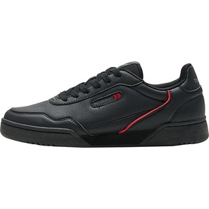 Czarne buty sportowe Hummel w sportowym stylu z płaską podeszwą