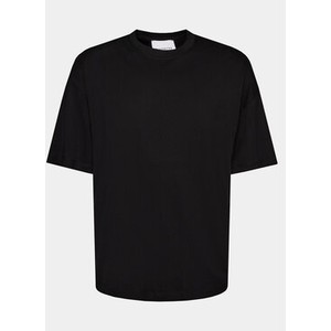 Czarny t-shirt Richmond X z krótkim rękawem